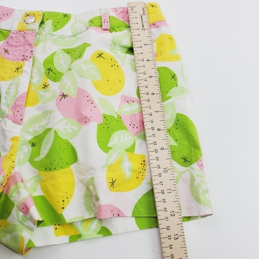 Lilly Pulitzer Pink and Green Patterned Shorts - Picture 6 of 12